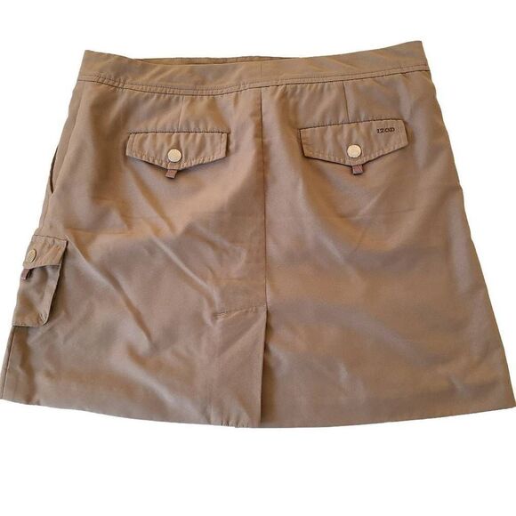 Izod Golf Cool Fix Tan Golf Skort Size 4 - Picture 2 of 11